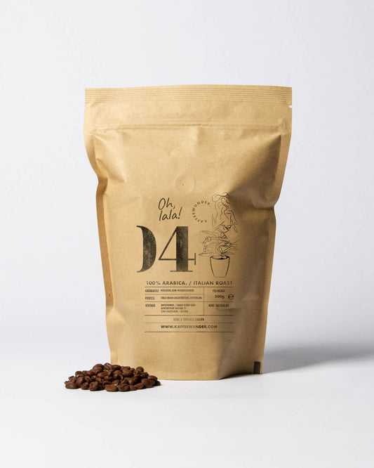 Kaffeewunder® Kaffee Nr04 (100% Arabica / Italian Roast / 500g)
