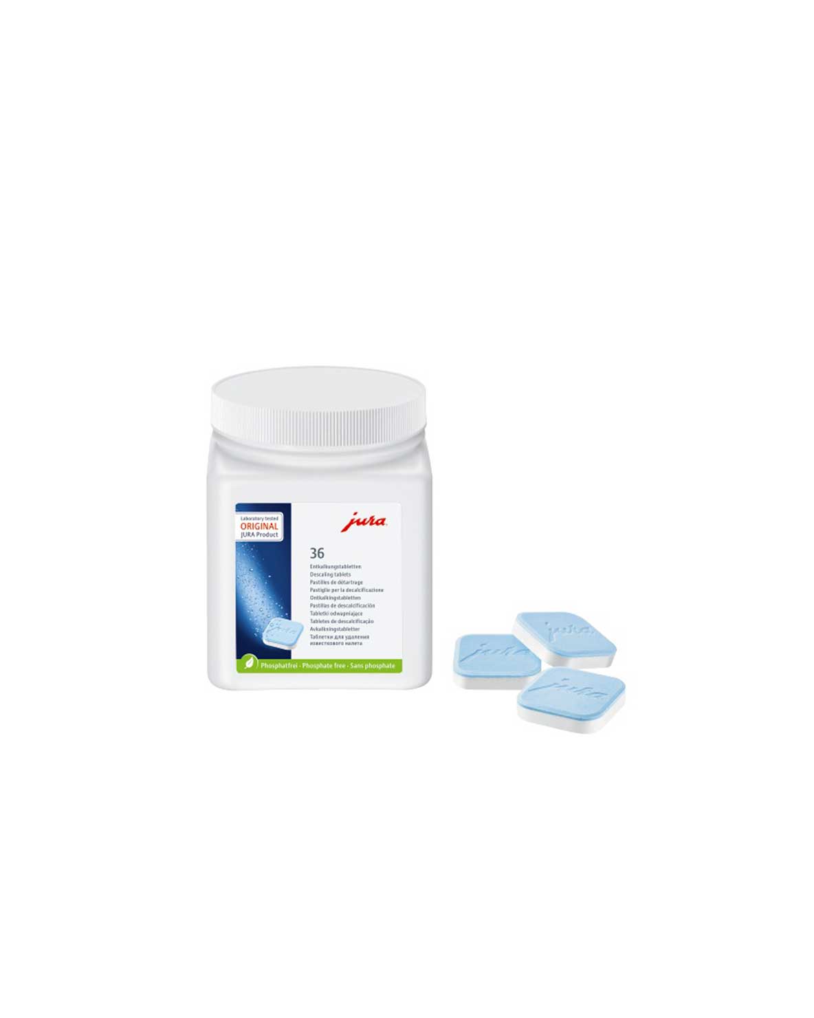 Jura 2-phase descaling tablets (36 pieces)