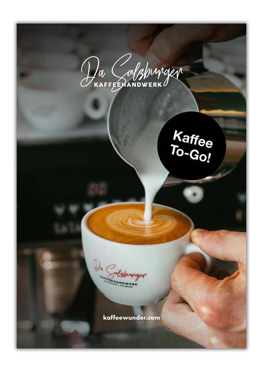 Da Salzburger Kaffee - Poster A1 - ToGo