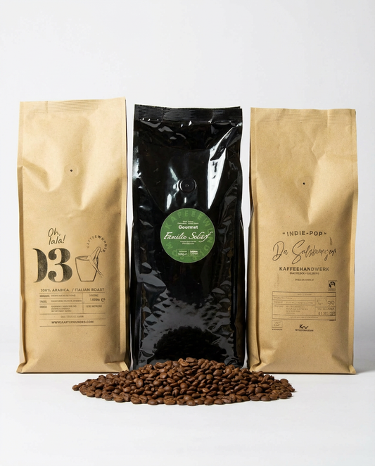 Da Salzburger coffee "BLUES" (100% Arabica coffee beans / French Roast / 500g)