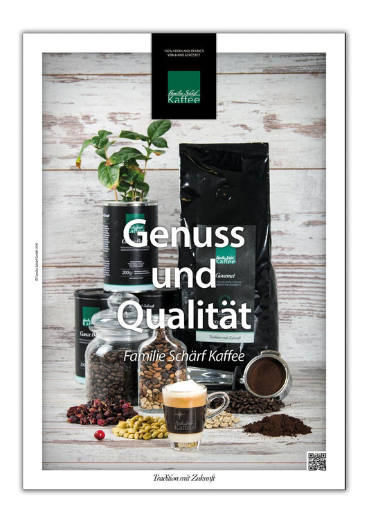 Familie Schärf Kaffee - Poster A1 - Kaffeehandwerk