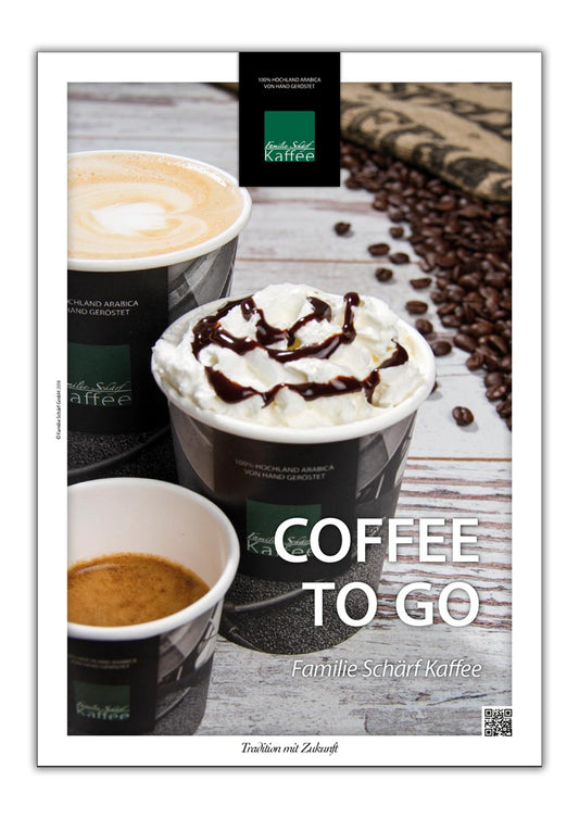 Familie Schärf Kaffee - Poster A1 - ToGo