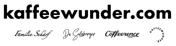 Schärf Onlineshop Kaffeewunder Logo