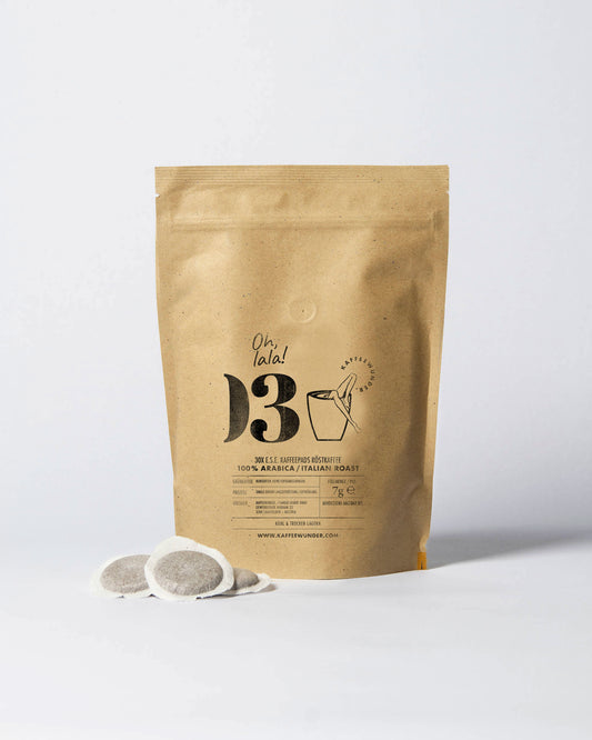 ESE Pads - Kaffeewunder® No.03 (100% Arabica coffee / 30 pieces)