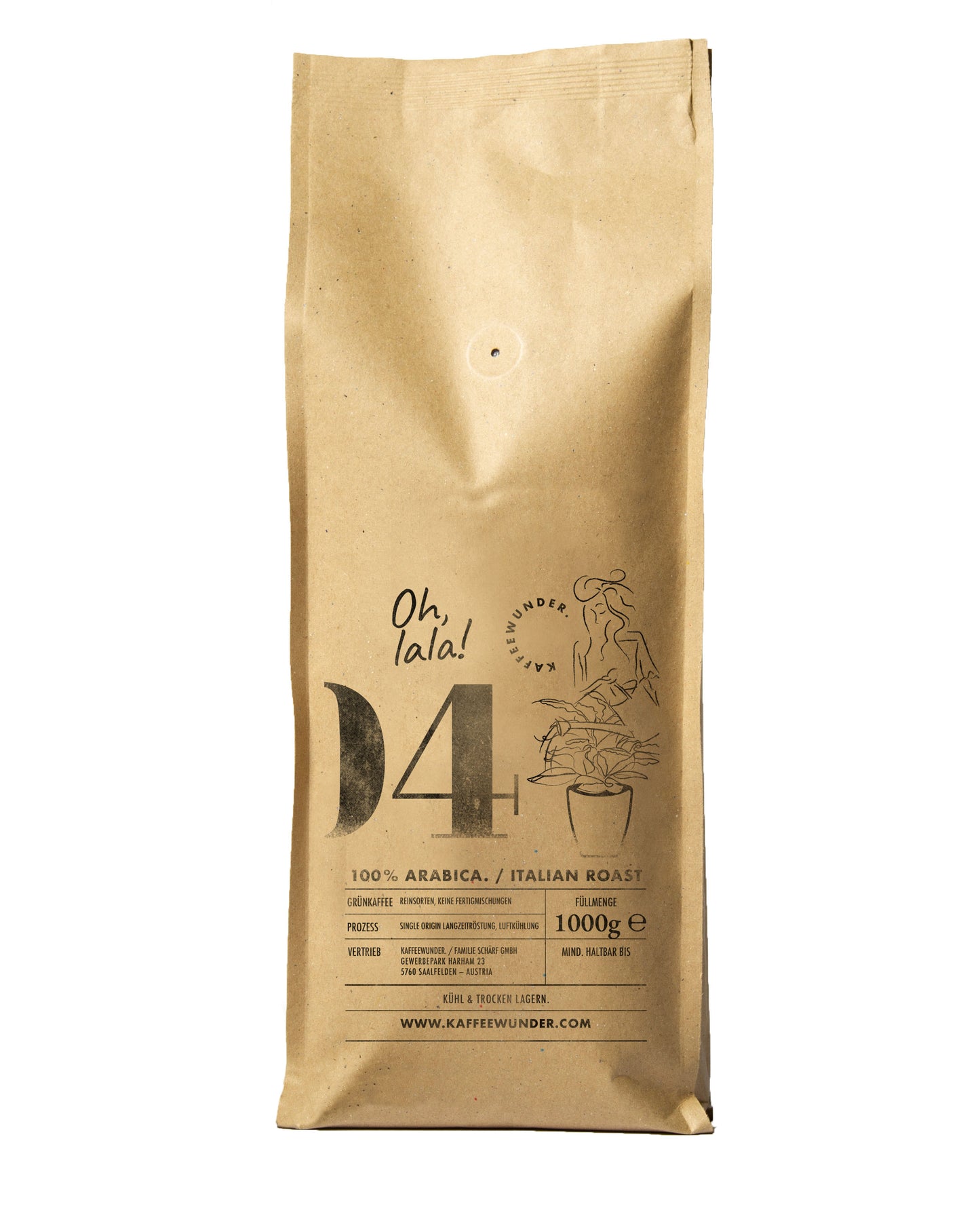 Kaffeewunder® Nr. 04  / Italian Roast - 1.000g